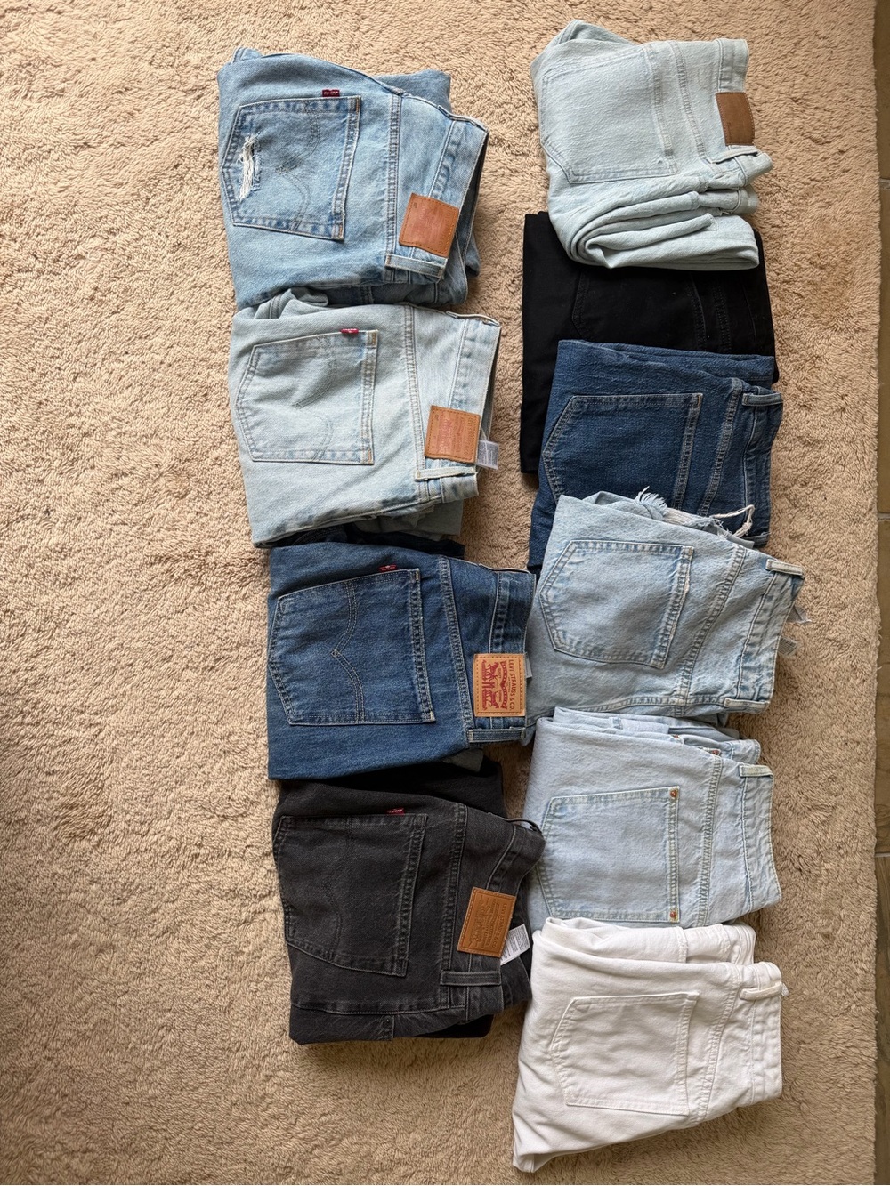 Mixed Denim Bundle Levi’s Jeans